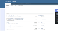Desktop Screenshot of dozenofelites.com